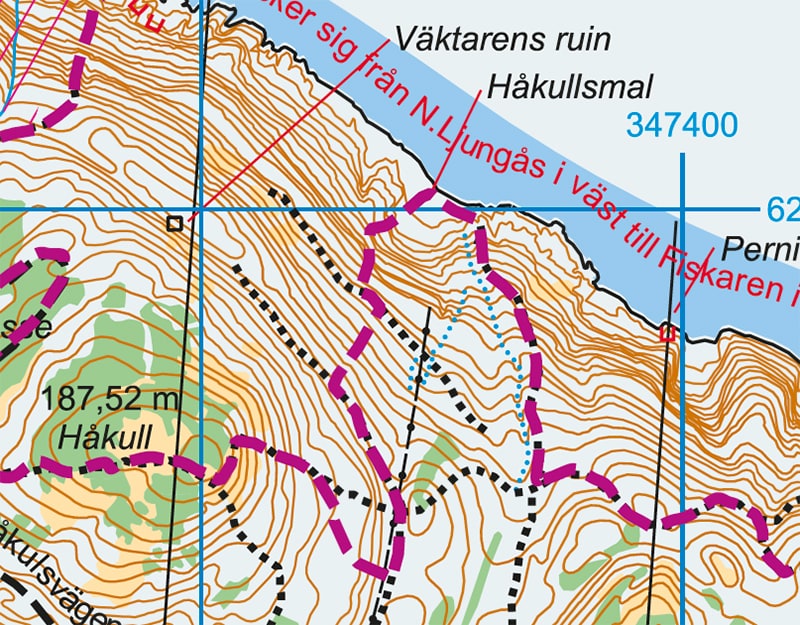 Håkkullsmal Golden Trail Segment Kullaberg Sweden